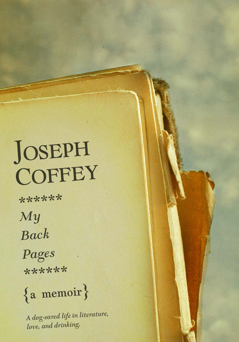 Yellowed pages of dog-eared book with vintage type treatment.